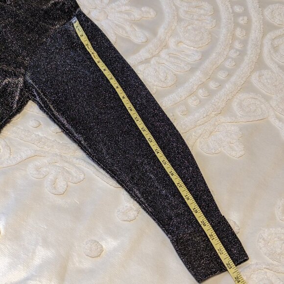 Studio C black and silver oversized blouse Medium - Large EUC - Picture 7 of 9